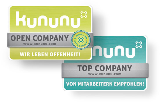 Siegel/Logo kununu Top/Open Company