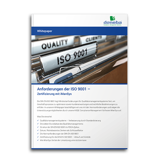 Whitepaper ISO-Zertifizierung 9001