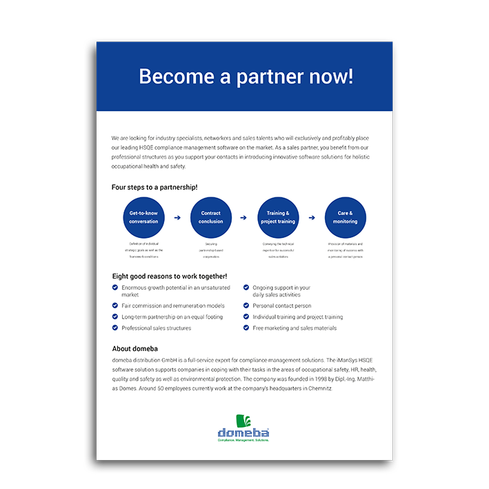 Partnermanagement - Become a partner now!
