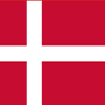 Flag Denmark square